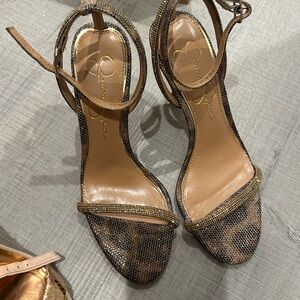 Jessica Simpson sparkly heels